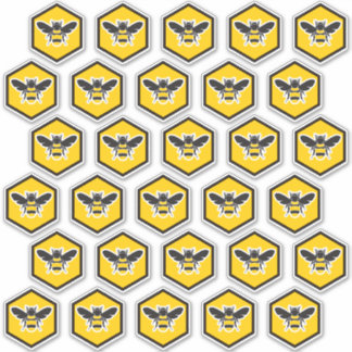 30ビーのロゴのふたラベルのカスタムカットシール シール