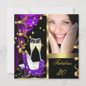 30ファンタスティック&ファンタスティックパープルシャンパンパーティー3 招待状 (正面)