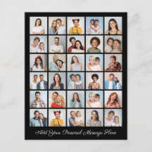 30フォトコラージュあいさつ文を追加する紙シート