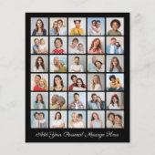 30フォトコラージュあいさつ文紙シートの追加 (正面)