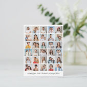 30フォトコラージュ自分のグリーティングカードを追加 (スタンド正面)