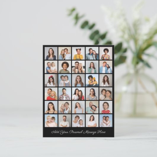 30フォトコラージュ自分のグリーティングカードを追加 (スタンド正面)