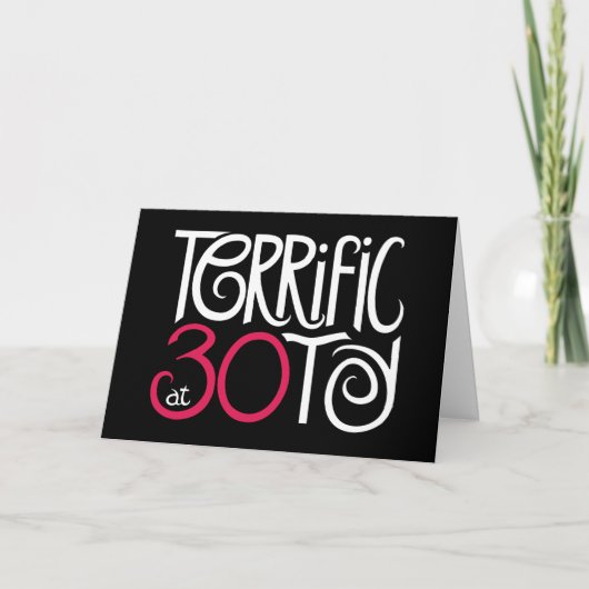 30ブラックカードで最高 カード (正面)