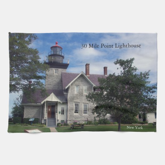 30マイルポイントライトハウスキッチンタオル キッチンタオル (横)