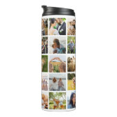 30モダンパーソナライズされた枚のコラージュ タンブラー (回転右)