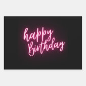 30モダン歳で30歳の誕生日のパーティーをカスタム見る ラッピングペーパーシート (正面2)