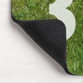 30ヤードラインフットボール競技場のマウスパッド マウスパッド (コーナー)