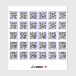 （30ラベルステッカー）カスタムQRコードの生成 シール