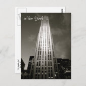 30ロックフェラープラザ ポストカード (正面/裏面)