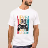 30ロック解除30歳Bday Tシャツ (正面)