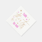 「30人にしゃべれ」カクテルナプキン スタンダードカクテルナプキン (角)