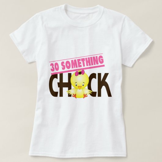 30代のひよこ1 Tシャツ (デザイン正面)