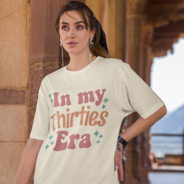 30代の私の時代カスタムに30歳の誕生日の女性 Tシャツ