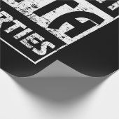 30代の誕生日おもしろいストレート ラッピングペーパー (角)