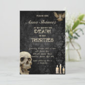 30代ハロウィーン30,40歳の誕生日パーティー 招待状 (スタンド正面)