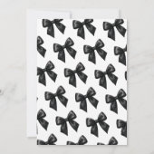 30代40歳の誕生日を迎えるマルティーニ 招待状 (裏面)