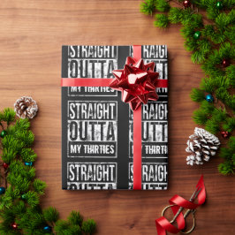 30代40歳の誕生日パーティー ラッピングペーパー