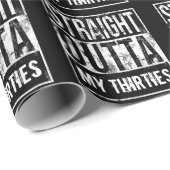 30代40歳の誕生日パーティー ラッピングペーパー (ロールコーナー)