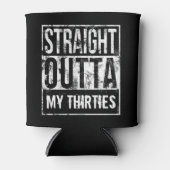 30代40歳の誕生日パーティー 缶クーラー (正面)