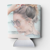 30個のバルーン文字列 | 写真30th Birthdayパーティー 缶クーラー (裏面)