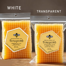 30六角形防水イエローハニカムミツバチ シール