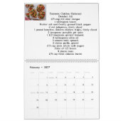 30分ディナーレシピ カレンダー (2月 2027)