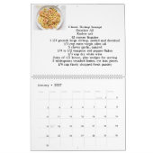 30分ディナーレシピ カレンダー (1月 2027)