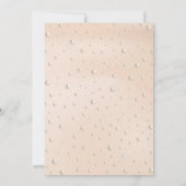 30周年パールをテーマにした招待状 招待状 (裏面)