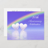 30周年パールハーツ 招待状 (正面/裏面)