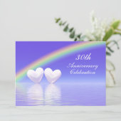 30周年パールハート 招待状 (スタンド正面)