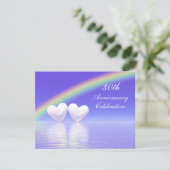 30周年パールハート 招待状 (スタンド正面)