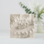 30周年パール結婚記念日お祝い 招待状 (スタンド正面)