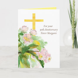 30周年修道修道修道修道宗教生活クリスチャン カード