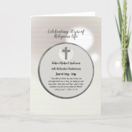 30周年叙階司祭司 – 任意の聖職者 カード