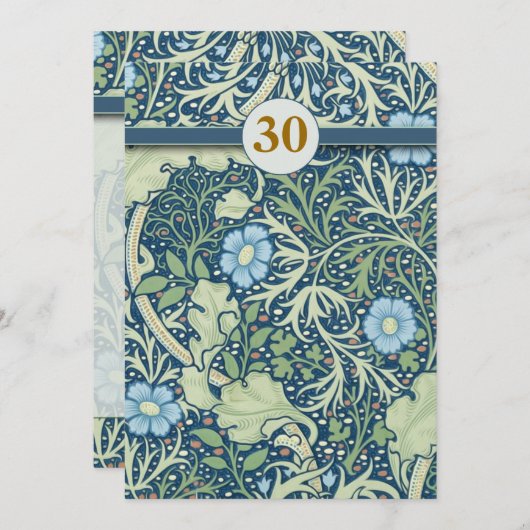 30周年招待状 招待状 (正面/裏面)