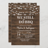 30周年結婚我々はまだ記念日を行う 招待状 (正面/裏面)