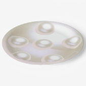 30周年結婚真珠 ペーパープレート (アングル)