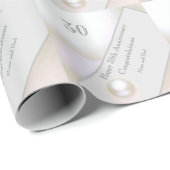 30周年結婚真珠 ラッピングペーパー (ロールコーナー)