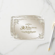 30周年結婚記念日の出欠確認