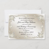 30周年結婚記念日の出欠確認 招待状 (裏面)