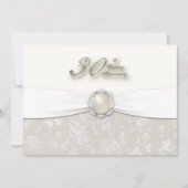 30周年結婚記念日の招待状 招待状 (正面)