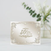 30周年結婚記念日の招待状 招待状 (スタンド正面)