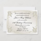 30周年結婚記念日の招待状 招待状 (裏面)