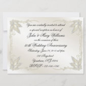 30周年結婚記念日の招待状 招待状 (裏面)