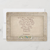 30周年結婚記念日オープンハウス 招待状 (裏面)