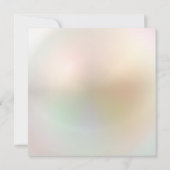 30周年結婚記念日パールハートスクエア 招待状 (裏面)