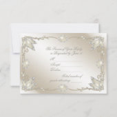 30周年結婚記念日出欠確認招待状 招待状 (裏面)