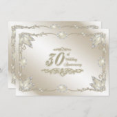 30周年結婚記念日招待状 招待状 (正面/裏面)
