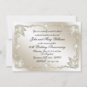 30周年結婚記念日招待状 招待状 (裏面)