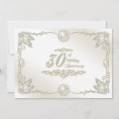 30周年結婚記念日招待状 招待状 (正面)